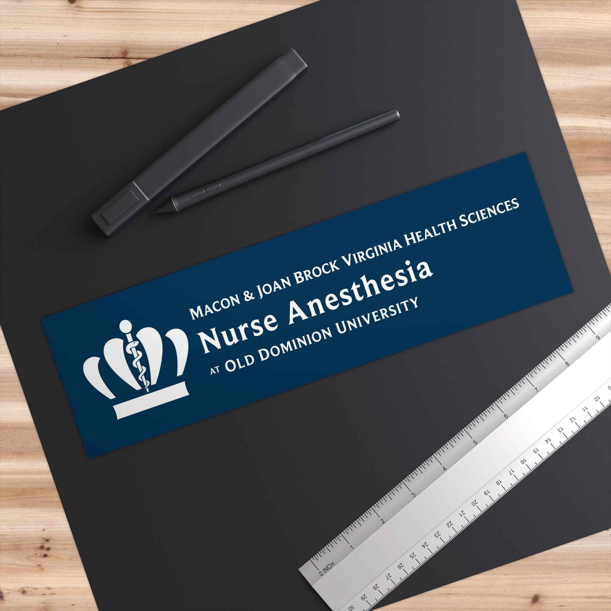 Old Dominion University, Nurse Anesthesia, Bumper Sticker