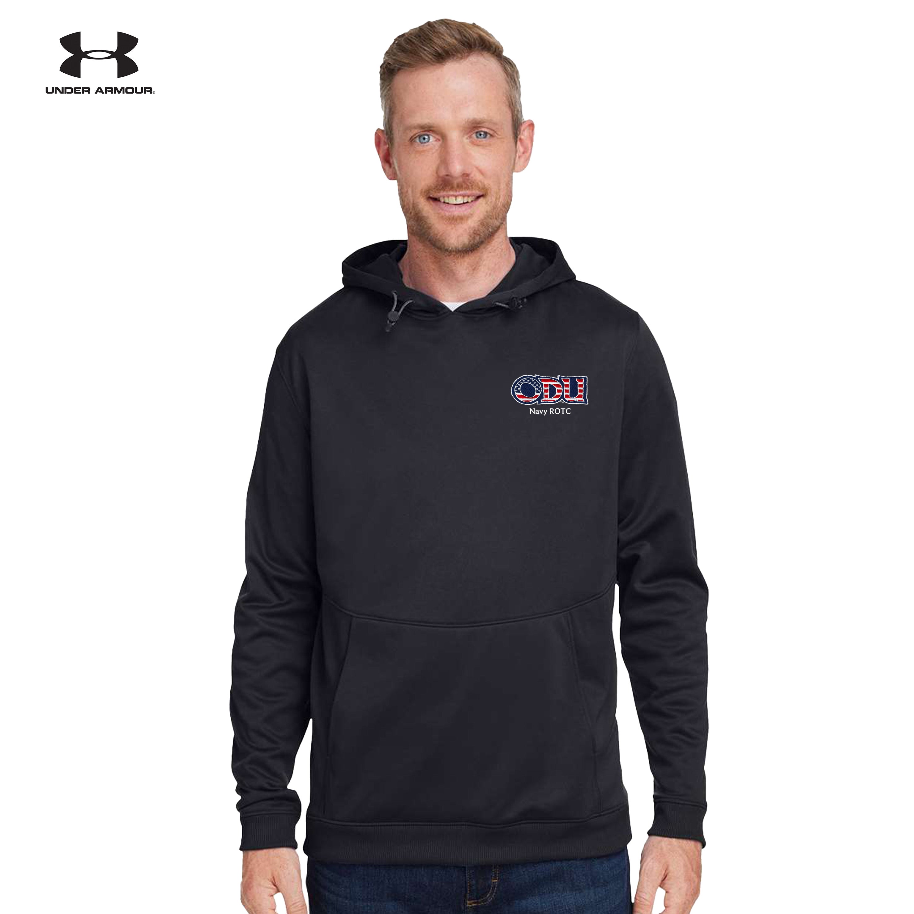Old Dominion University, ODU Military - Navy ROTC, Under Armour - Storm Armour Fleece - Black