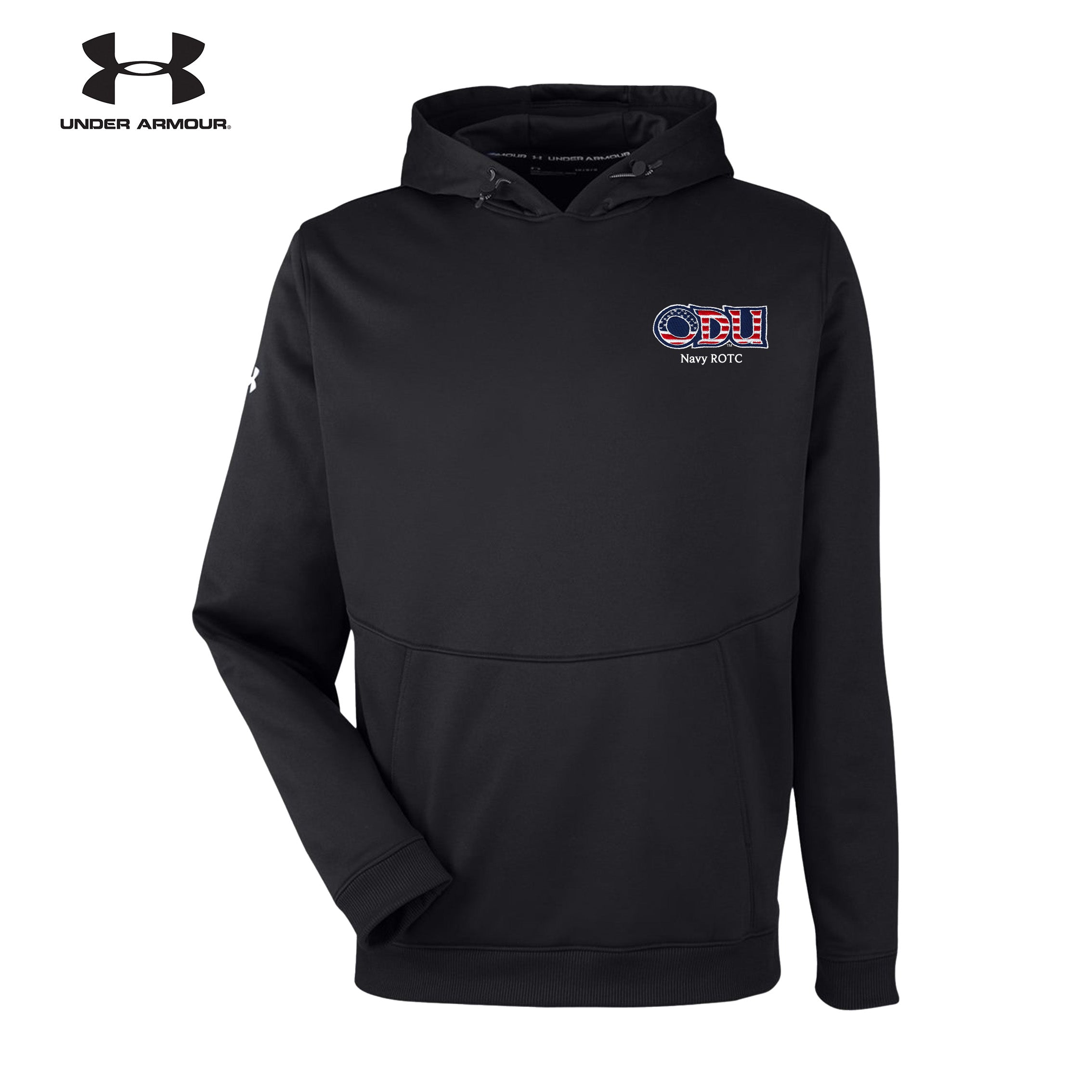 Old Dominion University, ODU Military - Navy ROTC, Under Armour - Storm Armour Fleece - Black