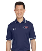 Old Dominion University, ODU Military - Navy ROTC, Port Authority® Dry Zone® UV Micro-Mesh Tipped Polo Shirt - Navy