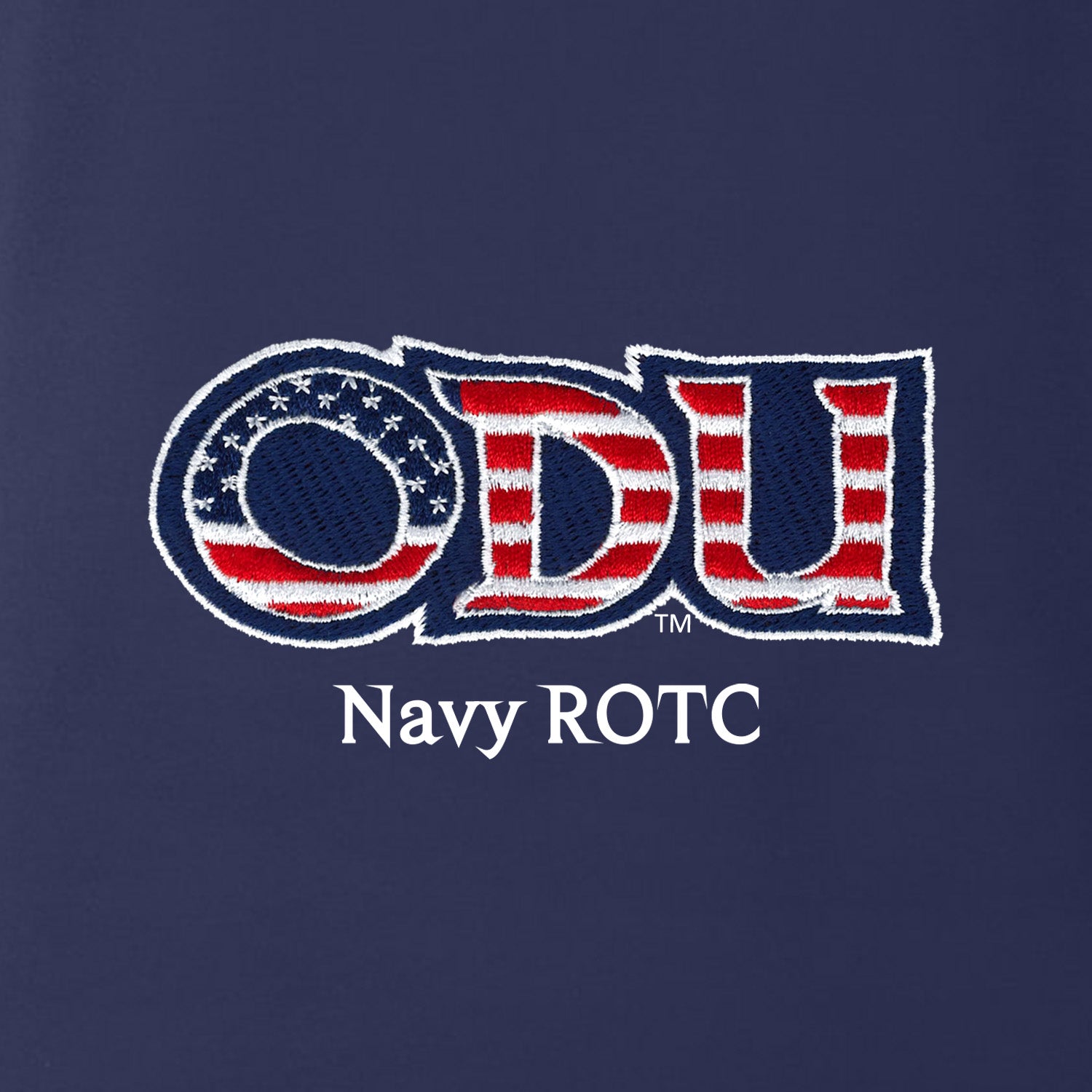 Old Dominion University, ODU Military - Navy ROTC, Port Authority® Dry Zone® UV Micro-Mesh Tipped Polo Shirt - Navy