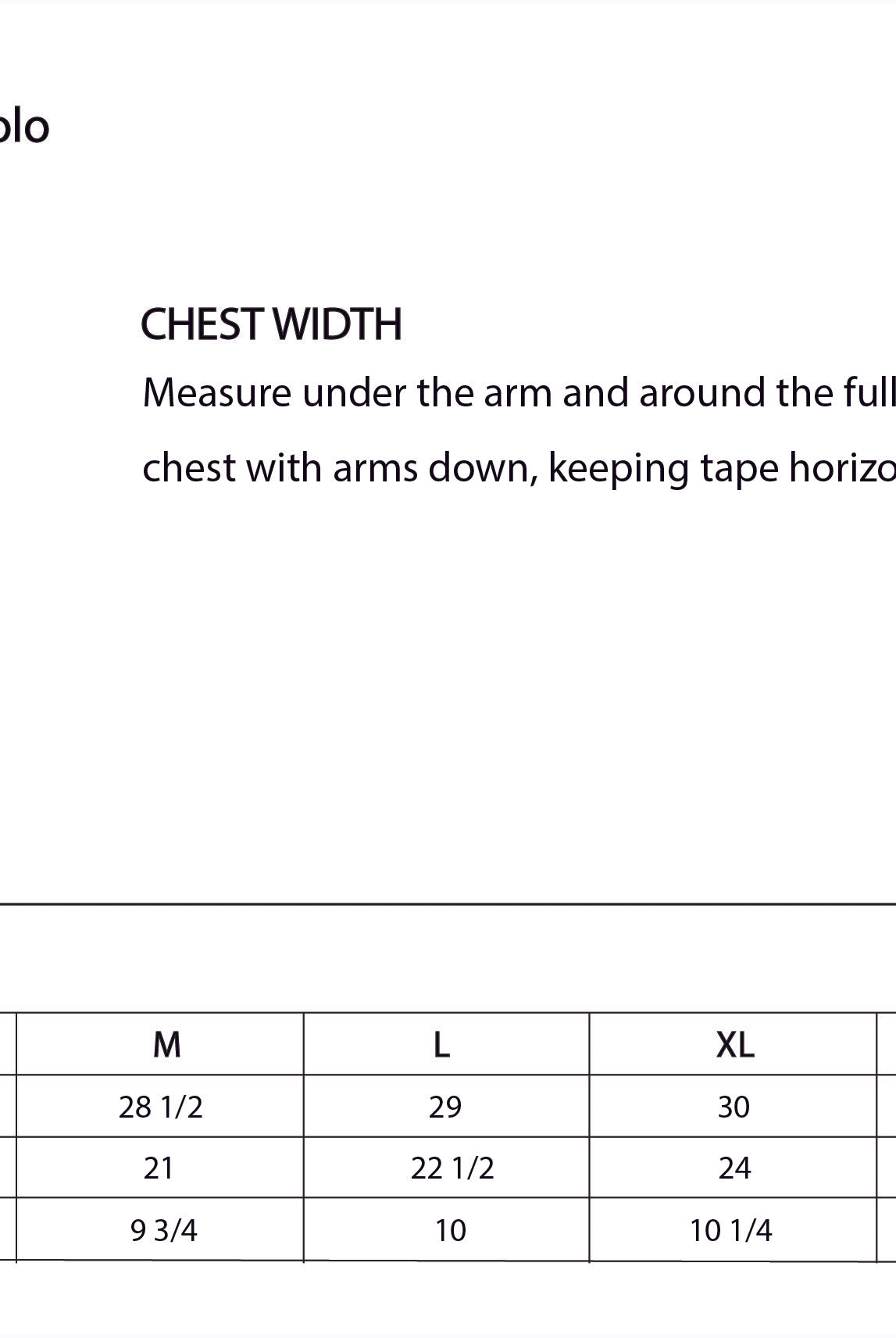 Old Dominion University, Club Sports - Volleyball, Under Armour Recycled Polo - Size Chart