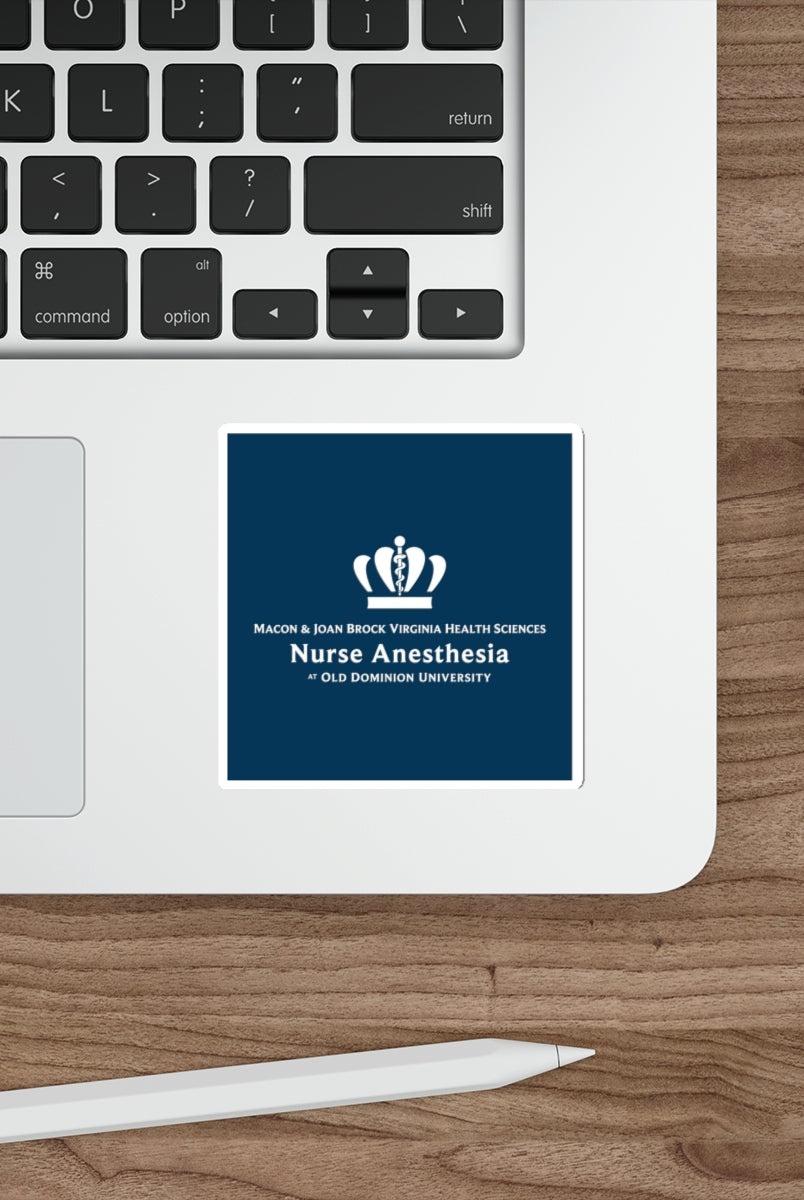 Old Dominium University_Die-Cut Stickers_3"W X 3"H