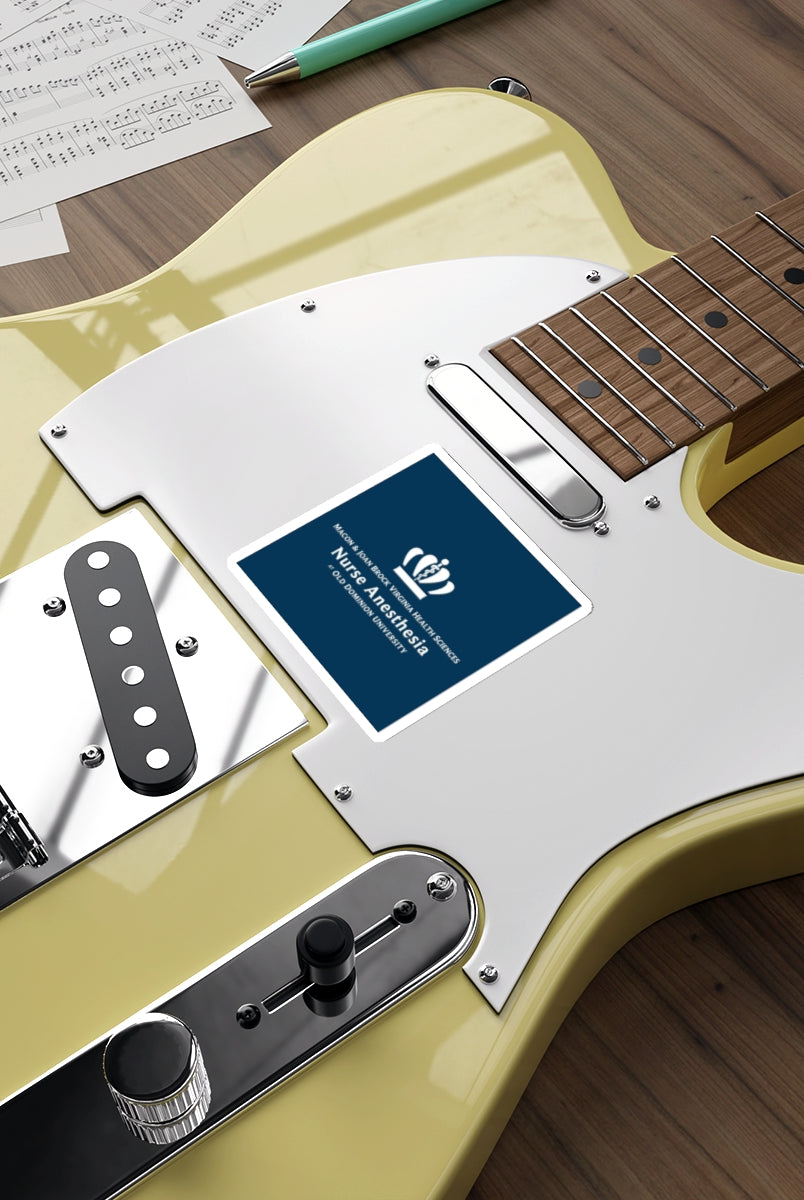 Old Dominium University_Die-Cut Stickers_3"W X 3"H