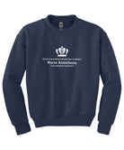Old Dominion University, Full Logo, Nurse Anesthesia, Youth Heavy Blend™ Crewneck Sweatshirt - Navy