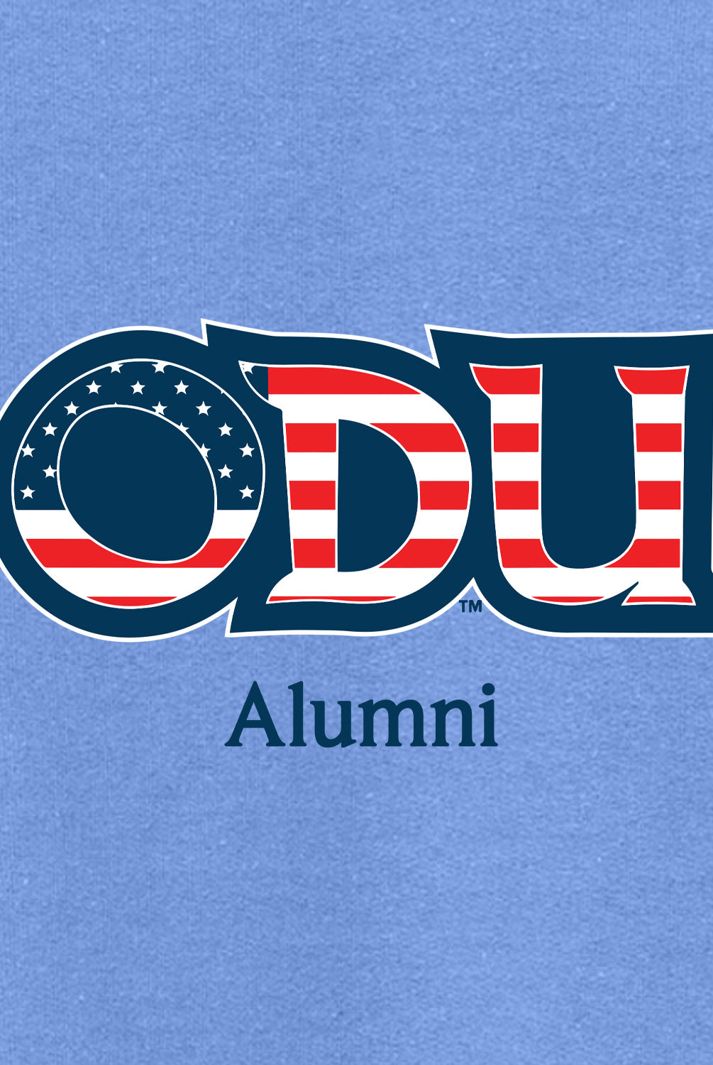 Old Dominion University, ODU Military - Alumni, Crewneck Sweatshirt - Carolina blue