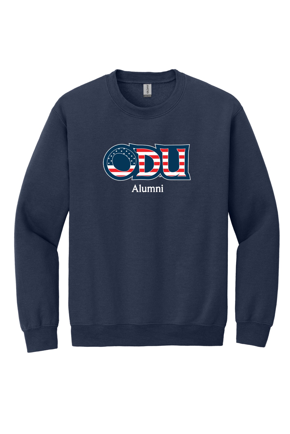 Old Dominion University, ODU Military - Alumni, Crewneck Sweatshirt - Navy