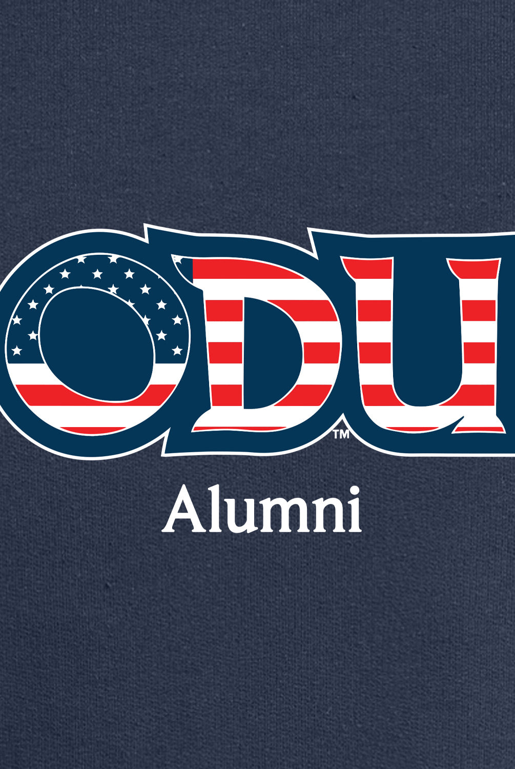 Old Dominion University, ODU Military - Alumni, Crewneck Sweatshirt - Navy