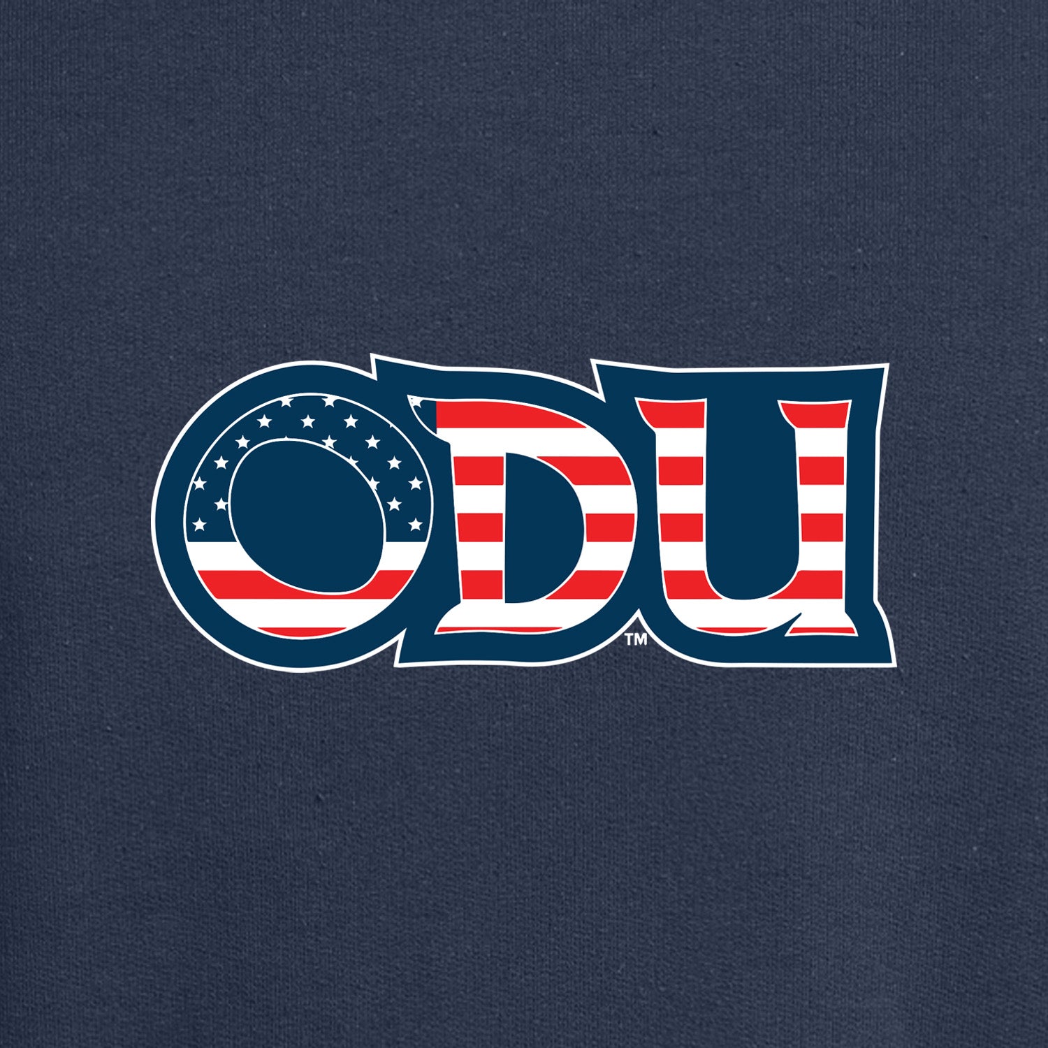 Old Dominion University, ODU Military - Military Logo, Crewneck Sweatshirt - Navy