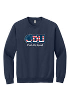 Old Dominion University, ODU Military - Push-Up Squad, Crewneck Sweatshirt - Navy