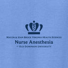 Old Dominion University, Full Logo, Nurse Anesthesia, Heavy Blend™ Crewneck Sweatshirt - Hudson Blue