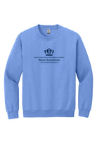 Old Dominion University, Full Logo, Nurse Anesthesia, Heavy Blend™ Crewneck Sweatshirt - Hudson Blue