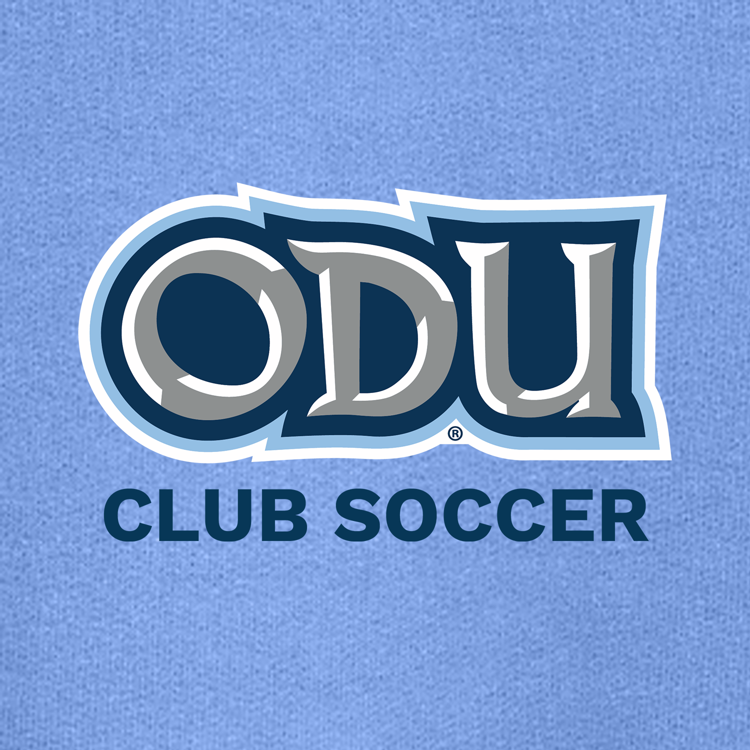 Old Dominion University, Club Sports - Soccer, Heavy Blend™ Hooded Sweatshirt - Hudson Blue