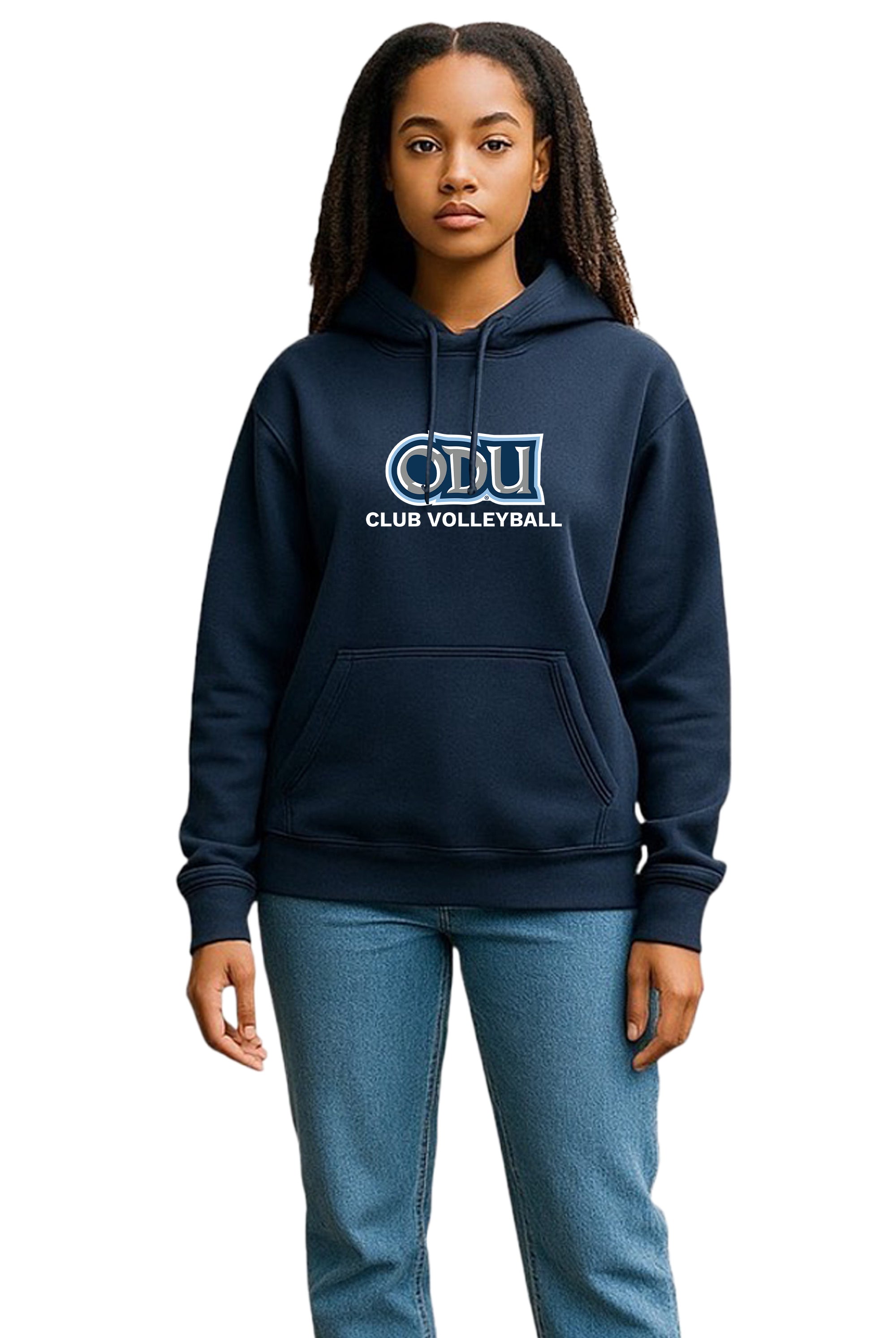 Old Dominion University, Club Sports - Volleyball, Heavy Blend™ Hooded Sweatshirt - Navy
