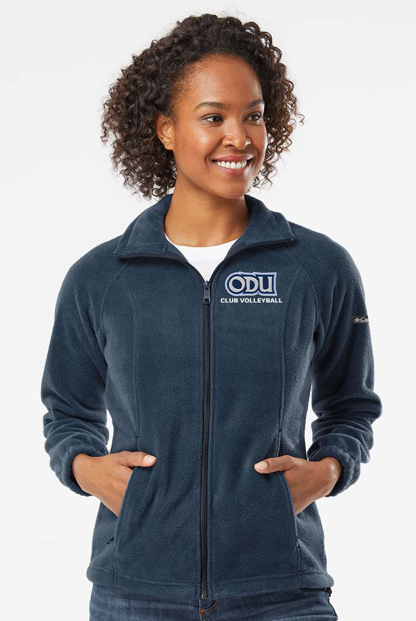 Old Dominion University, Club Sports - Voleyball, Women’s Benton Springs™ Fleece Full-Zip Jacket - Navy