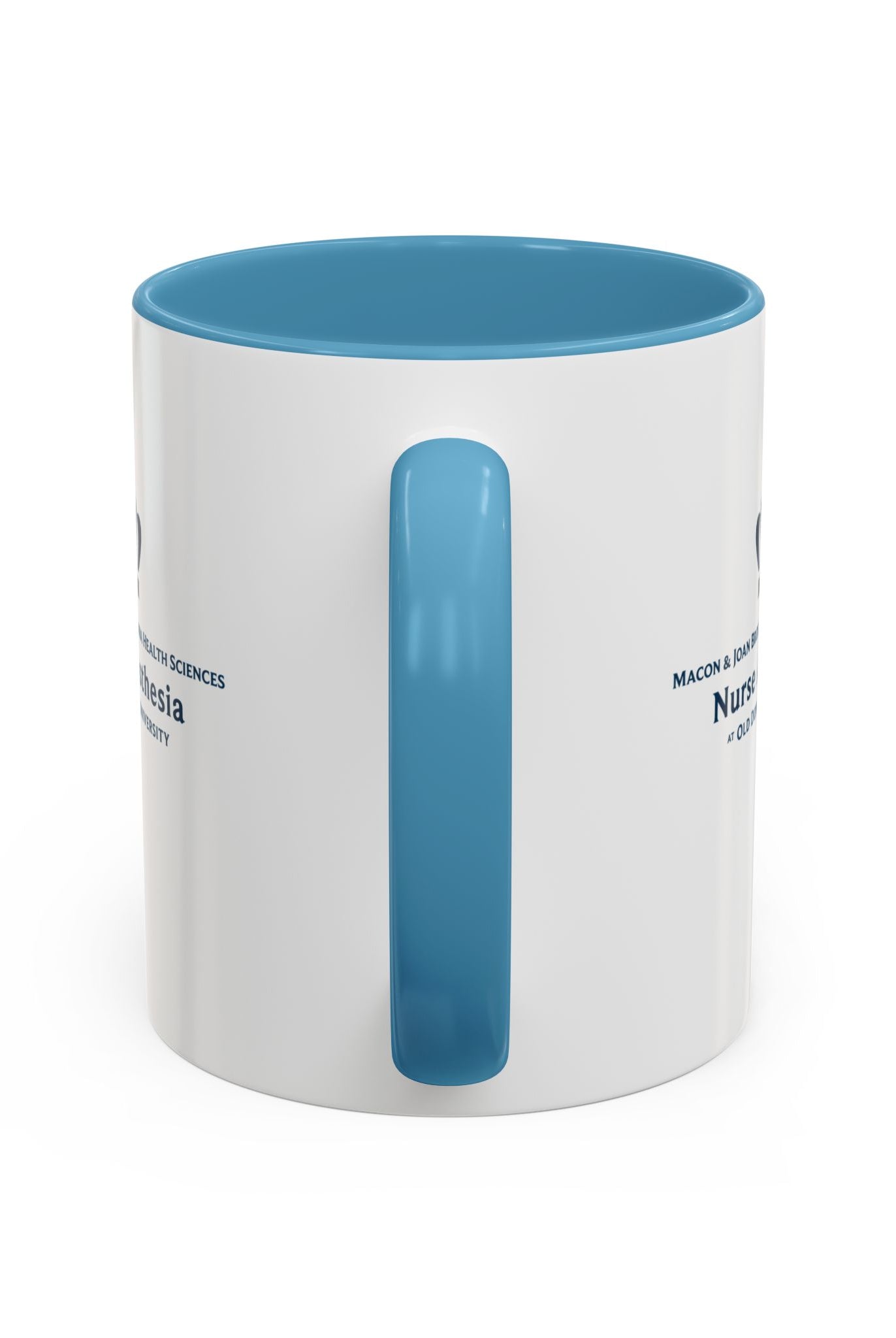 Old Dominion University, Nurse Anesthesia, Accent Coffee Mug 11 oz - light blue