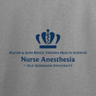 Old Dominion University, Full Logo, Nurse Anesthesia, Youth Heavy Cotton™ 100% Cotton T-Shirt - Sport Gray