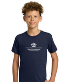 Old Dominion University, Full Logo, Nurse Anesthesia, Youth Heavy Cotton™ 100% Cotton T-Shirt - Navy