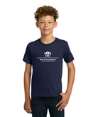 Old Dominion University, Full Logo, Nurse Anesthesia, Youth Heavy Cotton™ 100% Cotton T-Shirt - Navy