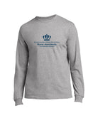 Old Dominion University, Full Logo, Nurse Anesthesia, Heavy Cotton™ 100% Cotton Long Sleeve T-Shirt - Gray