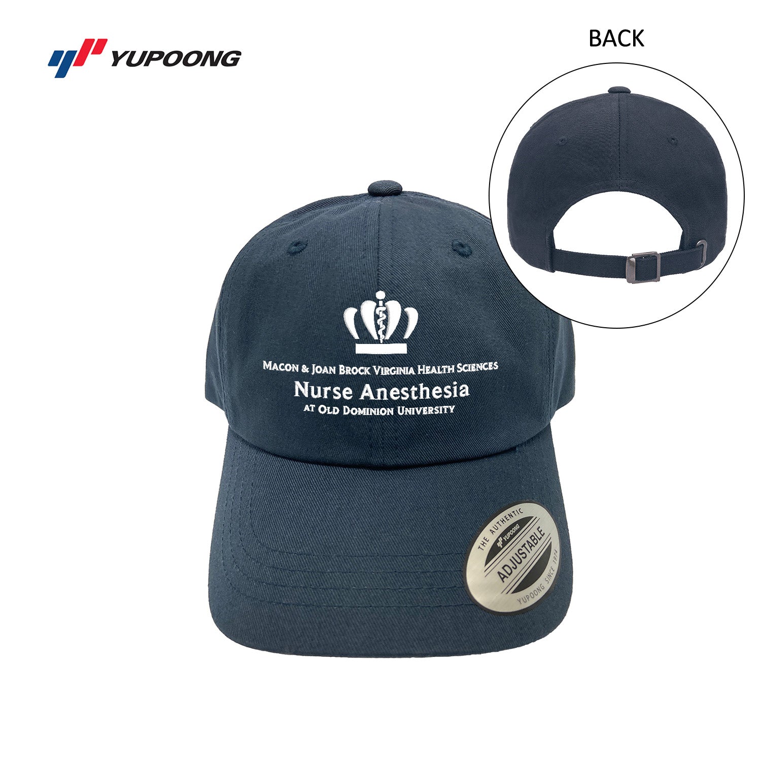 Old Dominion University, Nurse Anesthesia, Yupoong, Classic Dad Hat