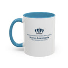 Old Dominion University, Nurse Anesthesia, Accent Coffee Mug 11 oz - light blue