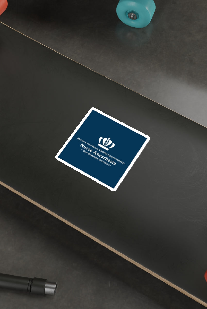 Old Dominium University_Die-Cut Stickers_3"W X 3"H