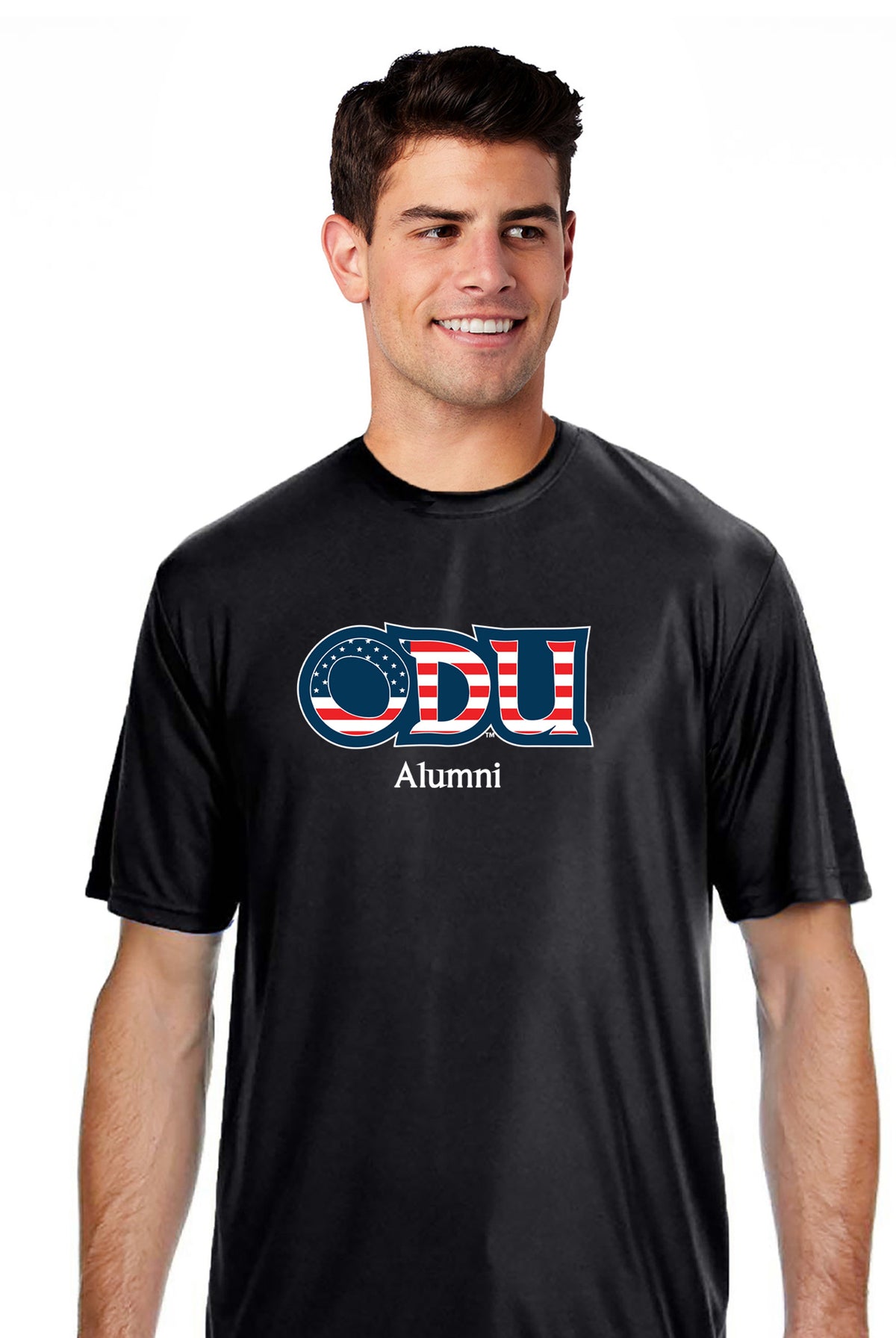 Old Dominion University, ODU Military - Alumni, A4 Cooling Performance Short Sleeve T-Shirt - Black