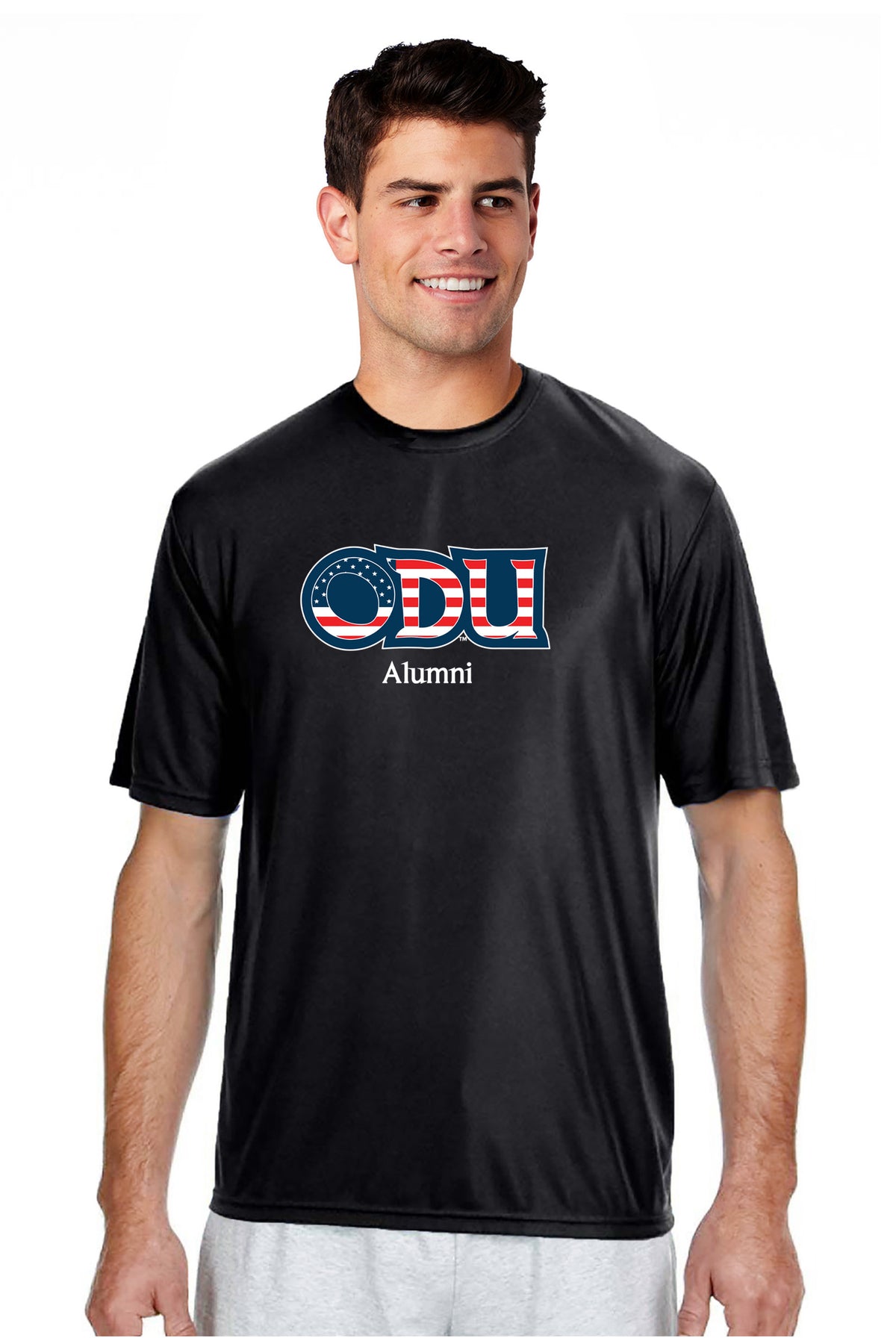 Old Dominion University, ODU Military - Alumni, A4 Cooling Performance Short Sleeve T-Shirt - Black