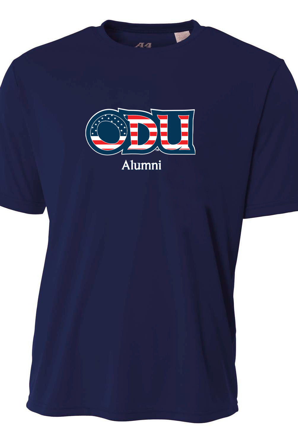 Old Dominion University, ODU Military - Alumni, A4 Cooling Performance Short Sleeve T-Shirt - Navy