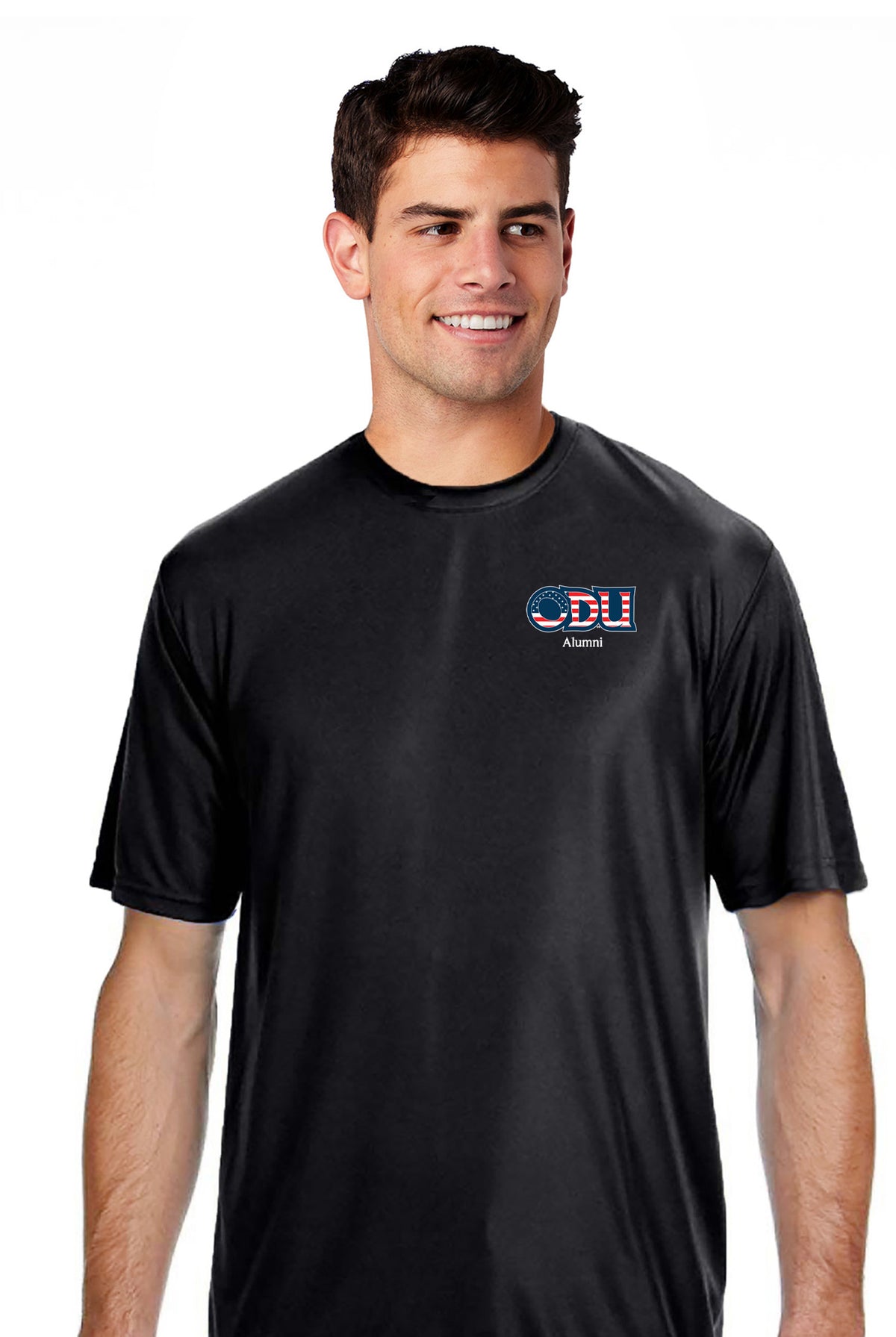 Old Dominion University, ODU Military - Alumni, A4 Cooling Performance Short Sleeve T-Shirt - Black