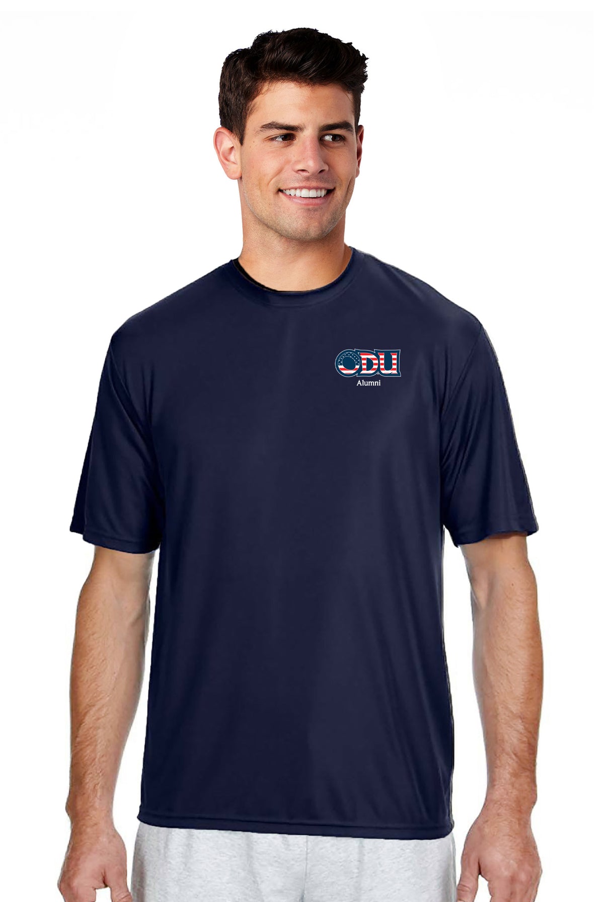Old Dominion University, ODU Military - Alumni, A4 Cooling Performance Short Sleeve T-Shirt - Navy