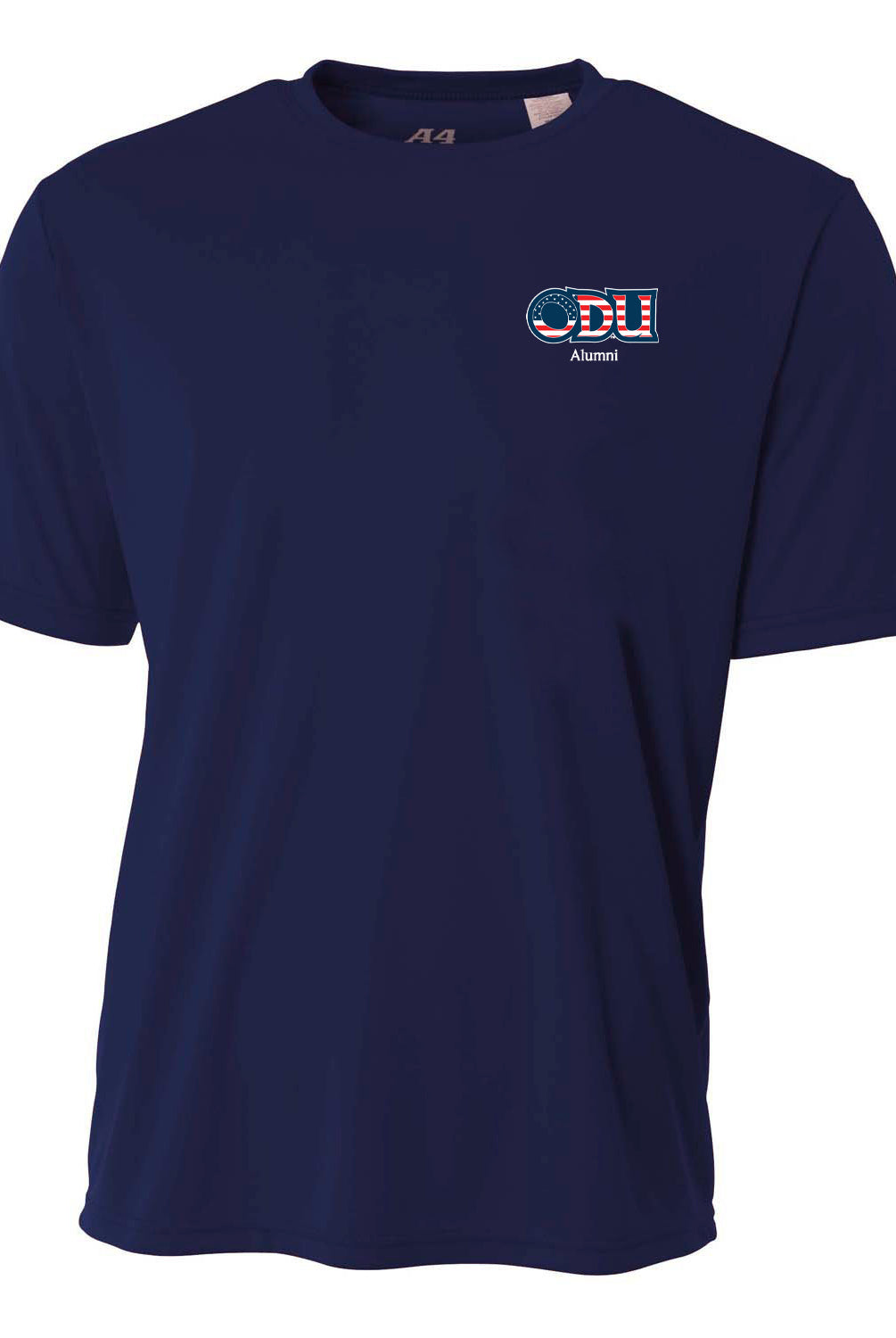 Old Dominion University, ODU Military - Alumni, A4 Cooling Performance Short Sleeve T-Shirt - Navy