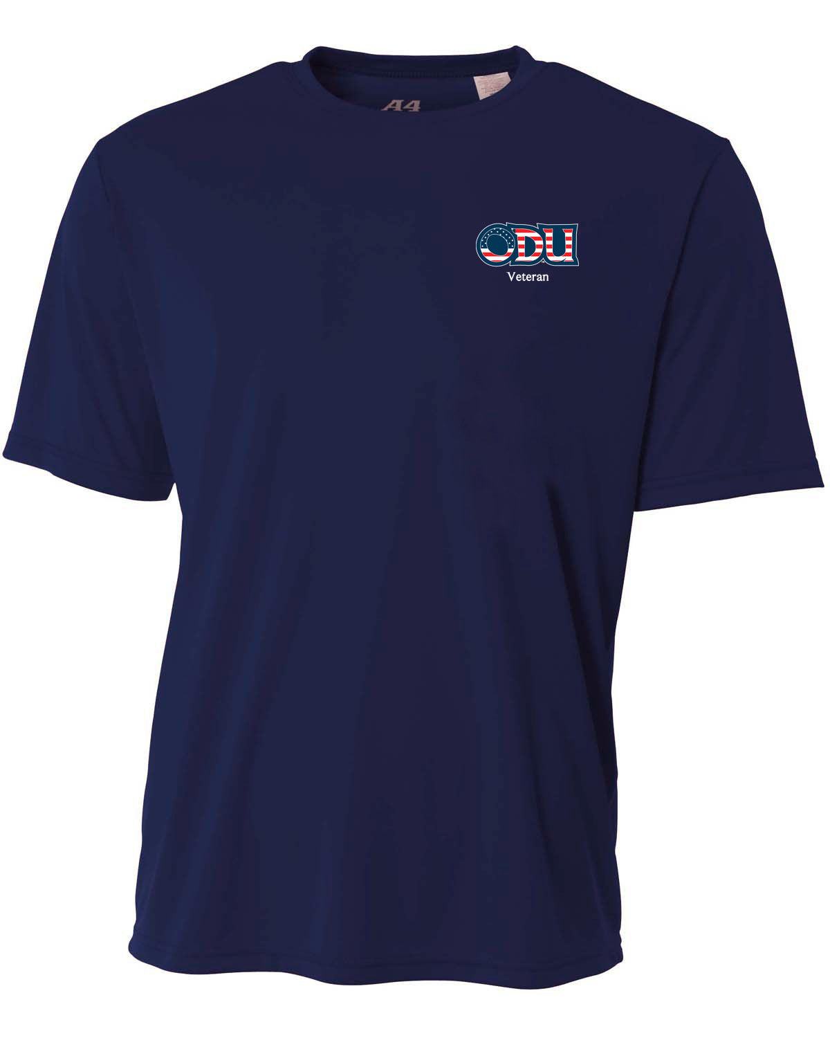 Old Dominion University, ODU Military - Veteran, A4 Cooling Performance Short Sleeve T-Shirt - Navy