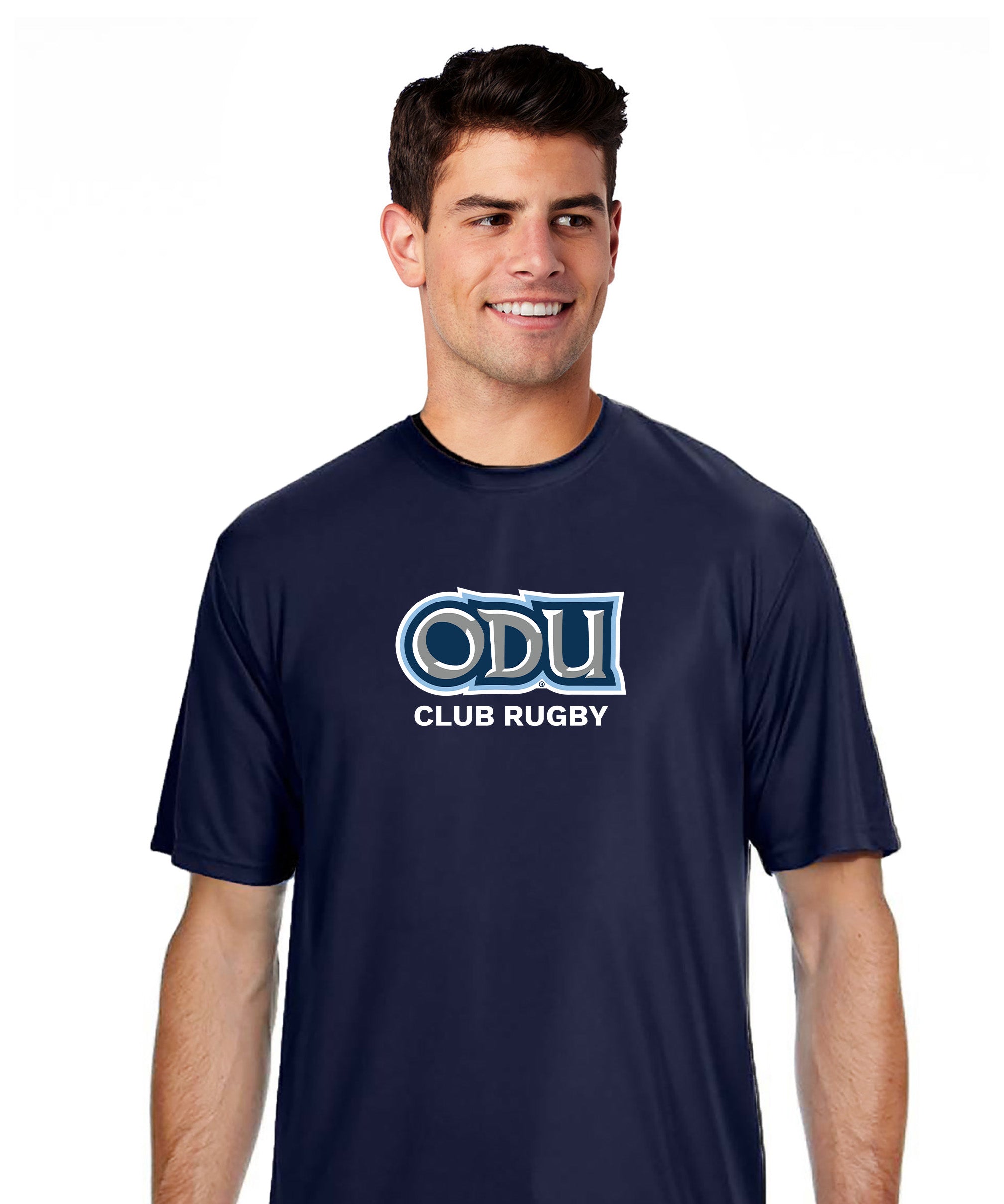 Old Dominion University, Club Sports - Rugby, A4 Cooling Performance Short Sleeve T-Shirt - Navy