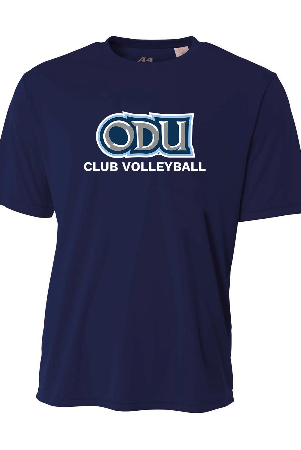 Old Dominion University, Club Sports - Volleyball, A4 Cooling Performance Short Sleeve T-Shirt - Navy