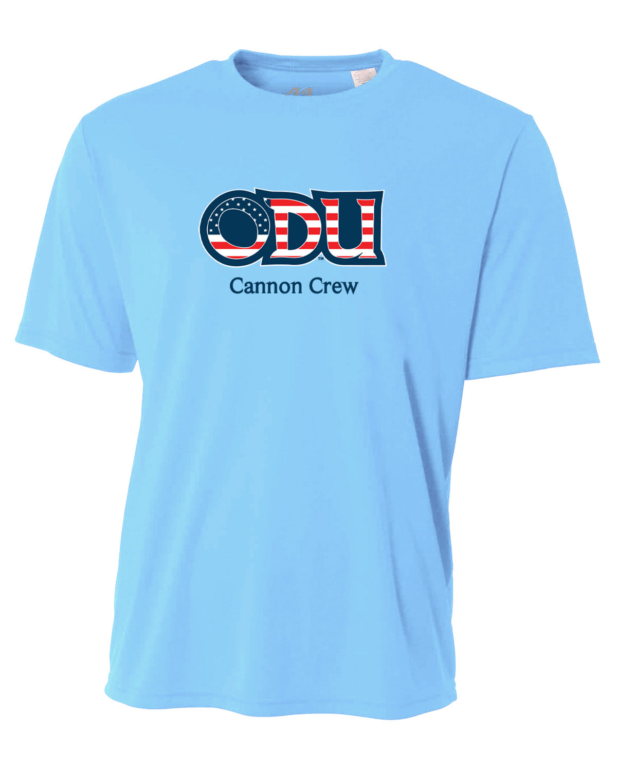 Old Dominion University, ODU Military - Cannon Crew, A4 Cooling Performance Short Sleeve T-Shirt - Carolina Blue