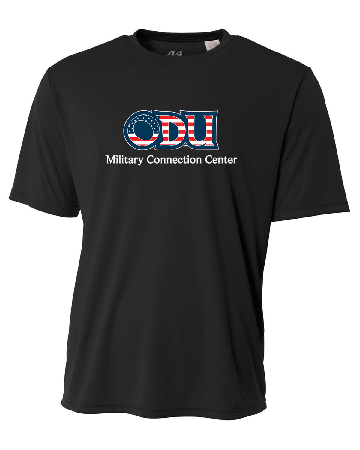 Old Dominion University, ODU Military - Military Connection Center, A4 Cooling Performance Short Sleeve T-Shirt - Black