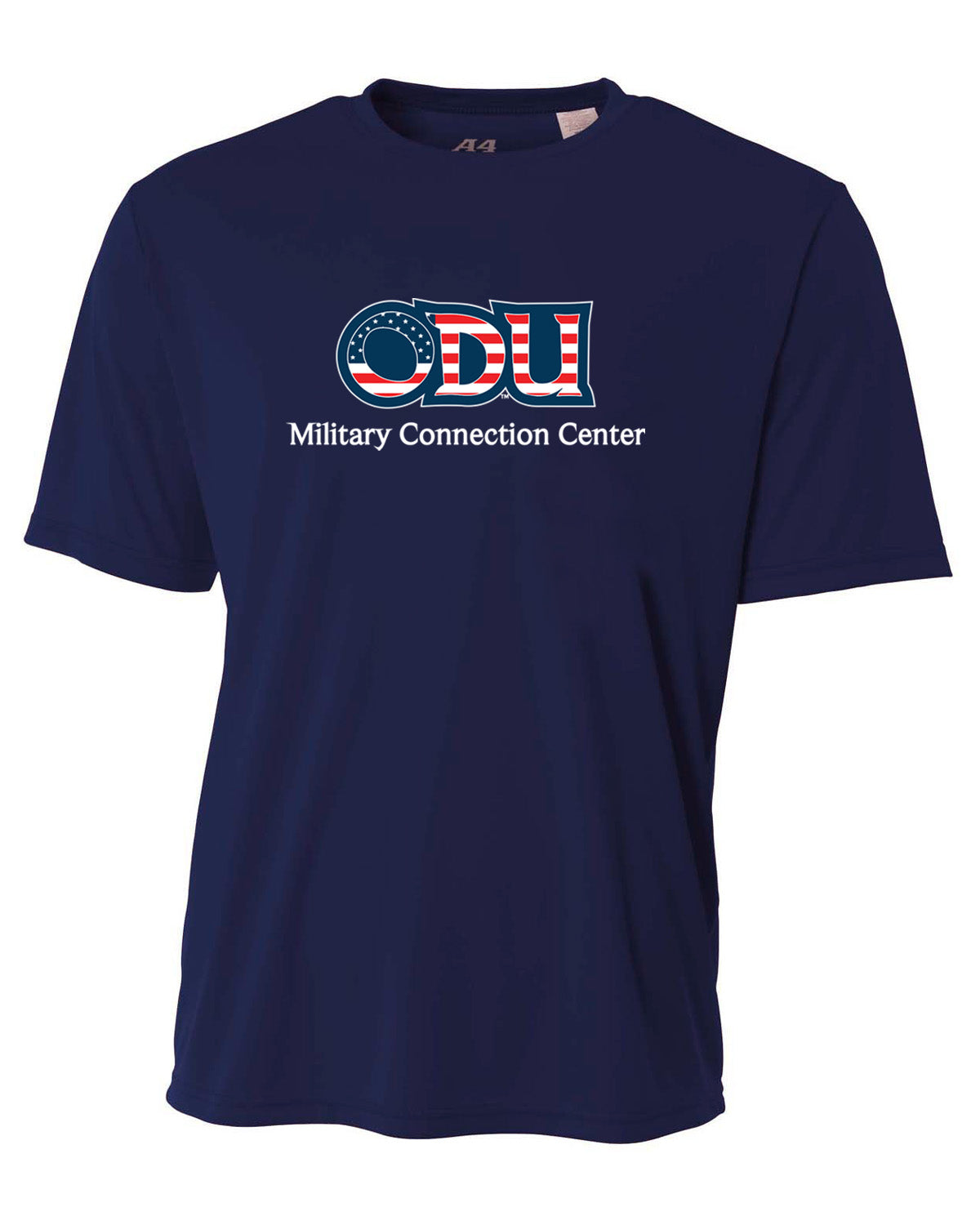 Old Dominion University, ODU Military - Military Connection Center, A4 Cooling Performance Short Sleeve T-Shirt - Navy