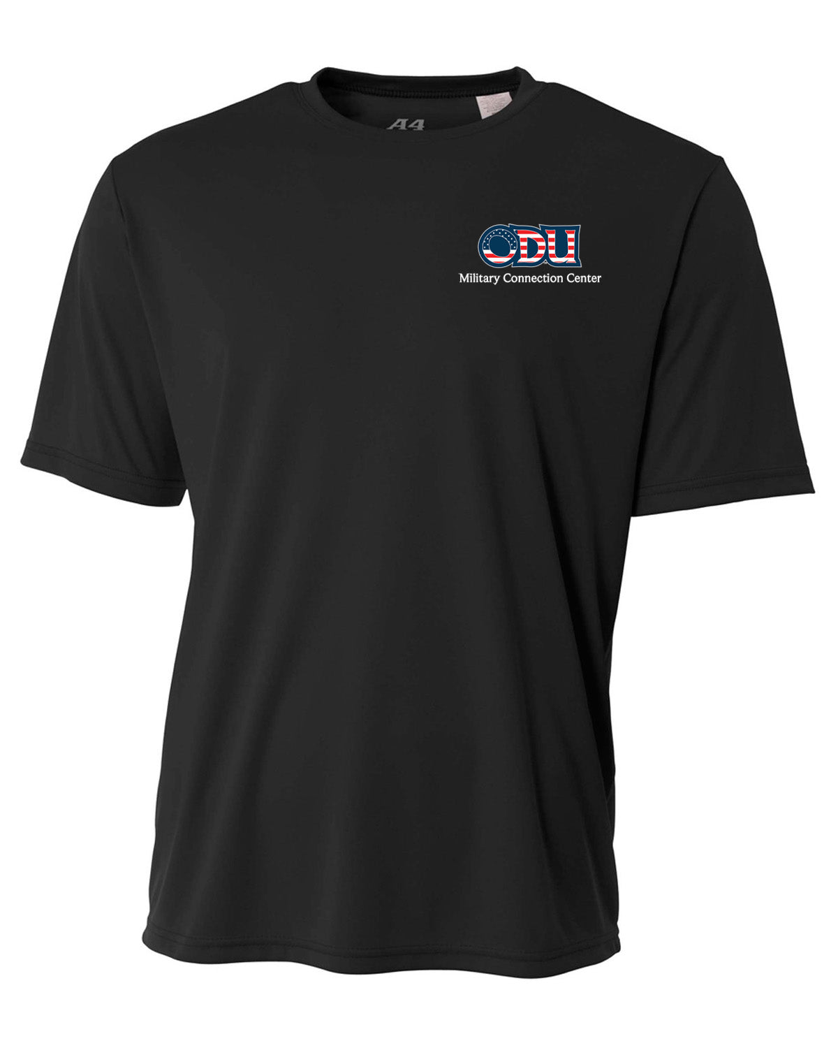 Old Dominion University, ODU Military - Military Connection Center, A4 Cooling Performance Short Sleeve T-Shirt - Black