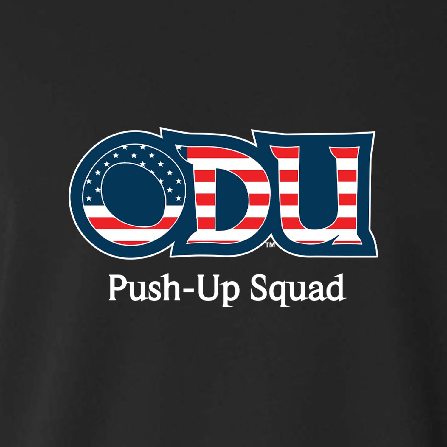 Old Dominion University, ODU Military - Push-Up Squad, A4 Cooling Performance Short Sleeve T-Shirt - Black