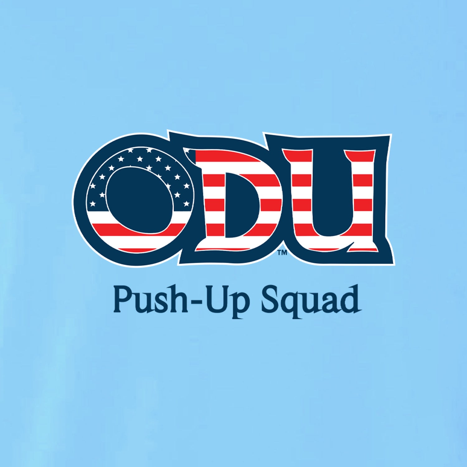 Old Dominion University, ODU Military - Push-Up Squad, A4 Cooling Performance Short Sleeve T-Shirt - Carolina Blue