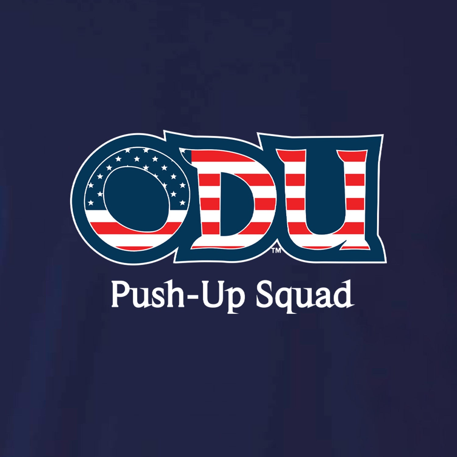 Old Dominion University, ODU Military - Push-Up Squad, A4 Cooling Performance Short Sleeve T-Shirt - Navy