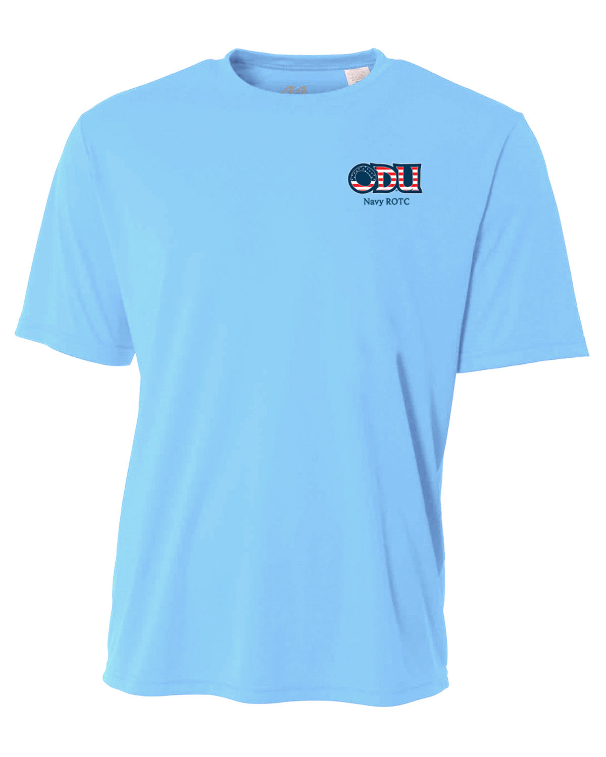 Old Dominion University, ODU Military - Navy ROTC, A4 Cooling Performance Short Sleeve T-Shirt - Carolina Blue