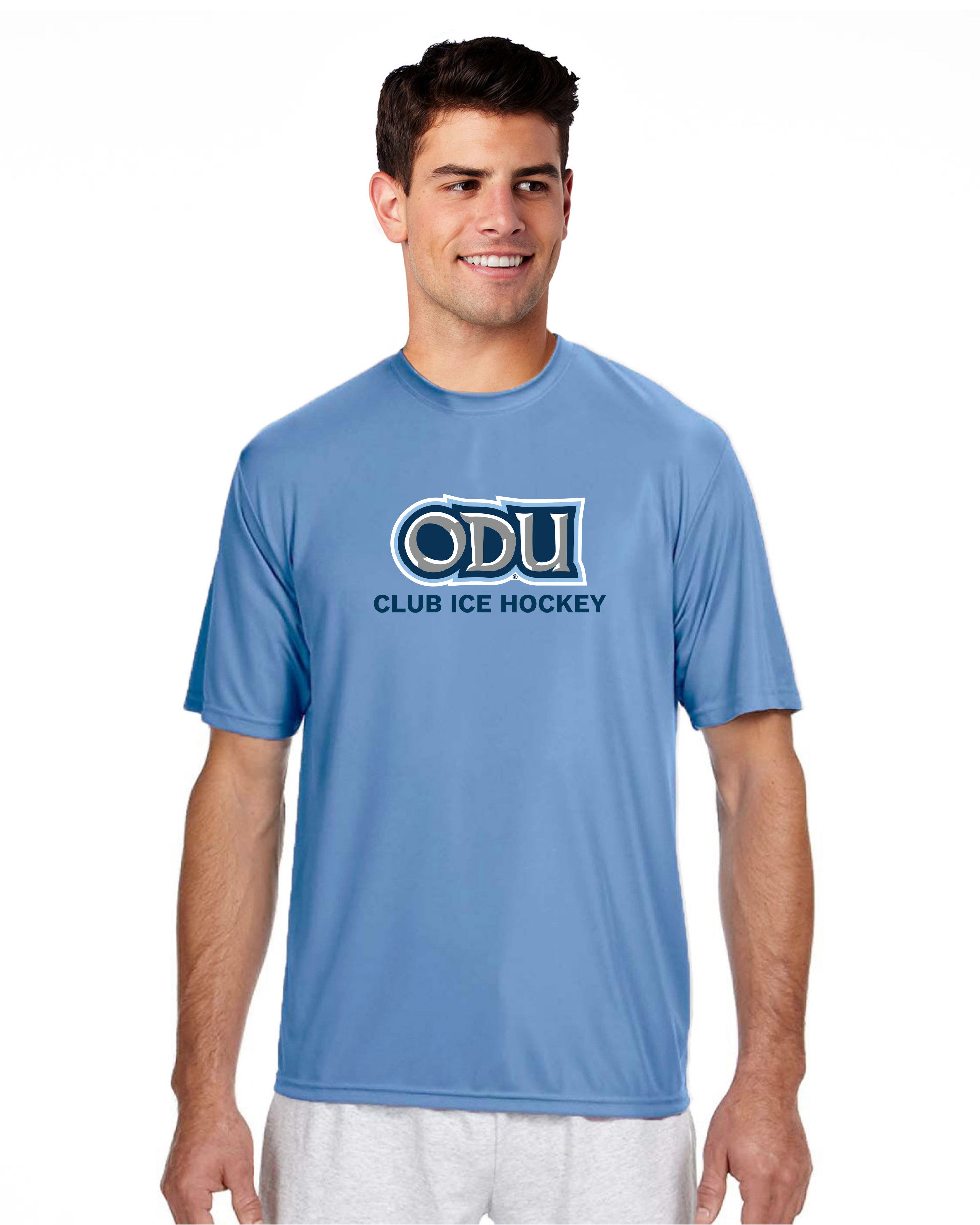 Old Dominion University, ODU - Club Sports, A4 Cooling Performance Short Sleeve T-Shirt - Hudson Blue