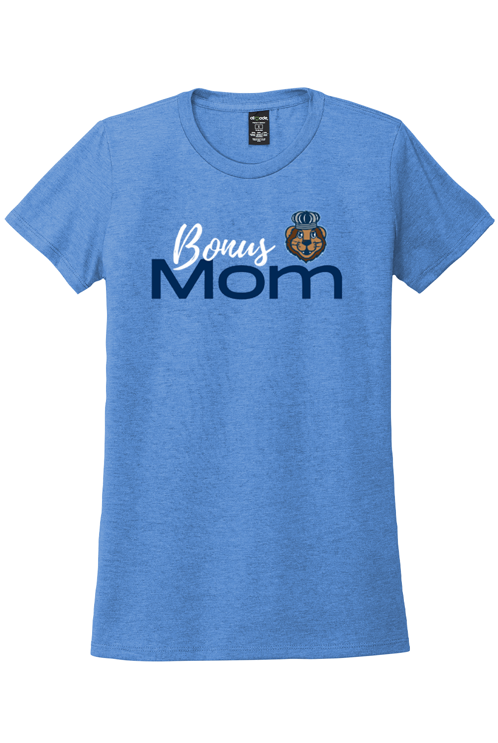 Old Dominion University, ODU Best MOM, Bonus Mom, Women’s Tri-Blend T-Shirt - Carolina Blue
