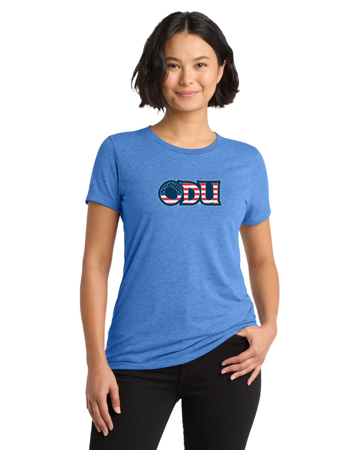 Old Dominion University, ODU Military, Bonus Mom, Women’s Tri-Blend T-Shirt
