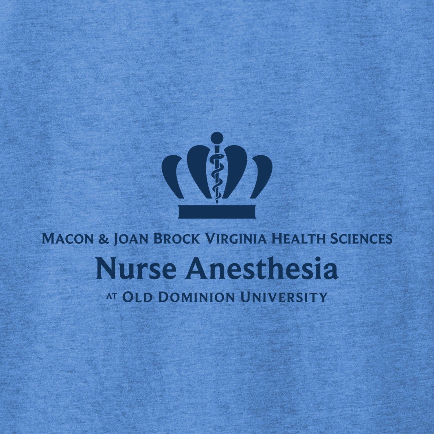 Old Dominion University, Nurse Anesthesia, Women’s Tri-Blend T - Shirt - Carolina Blue