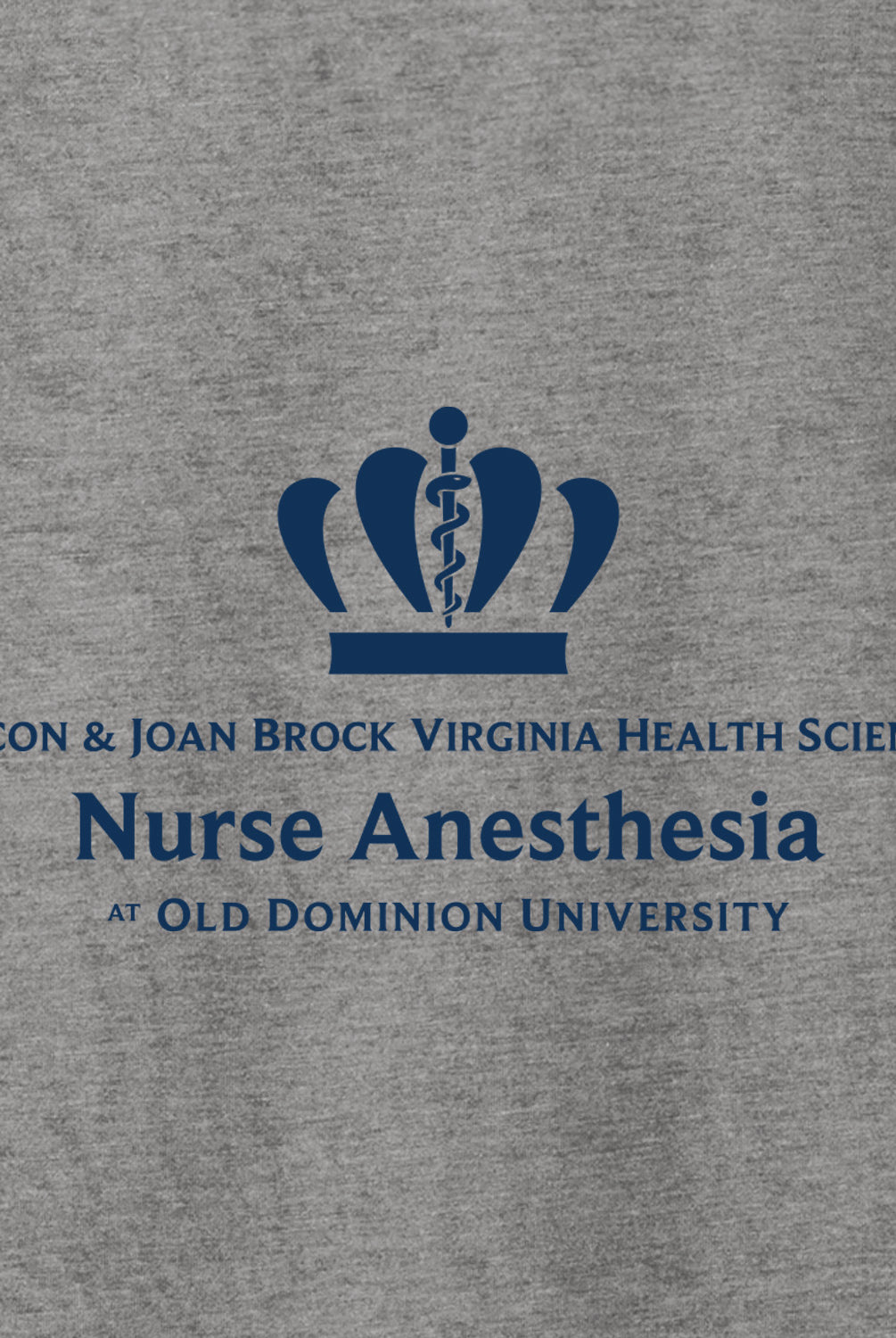 Old Dominion University, Nurse Anesthesia, Women’s Tri-Blend T - Shirt - Grey