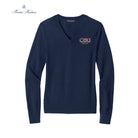 Old Dominion University, ODU Military -  Army ROTC, Women’s Washable Merino V-Neck Sweater - Navy